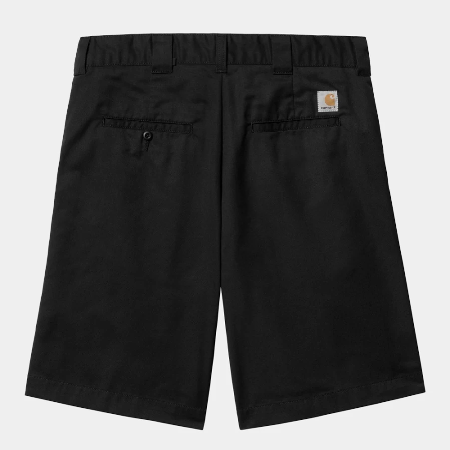Carhartt WIP Men's Craft Shorts in Black - Durable Workwear Shorts for Men