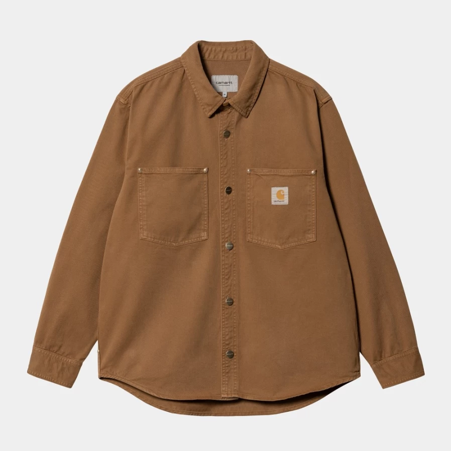 Carhartt WIP Men's Hamilton Brown Derby Shirt Jacket