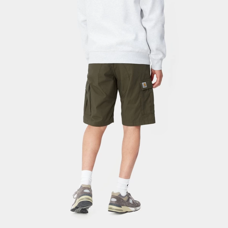 Carhartt WIP Men's Aviation Short in Cypress Green - Durable Workwear & Casual Style