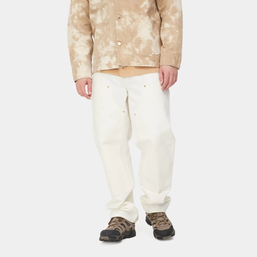 Carhartt WIP Men's Wax Double Knee Work Pants Durable Cargo Trousers