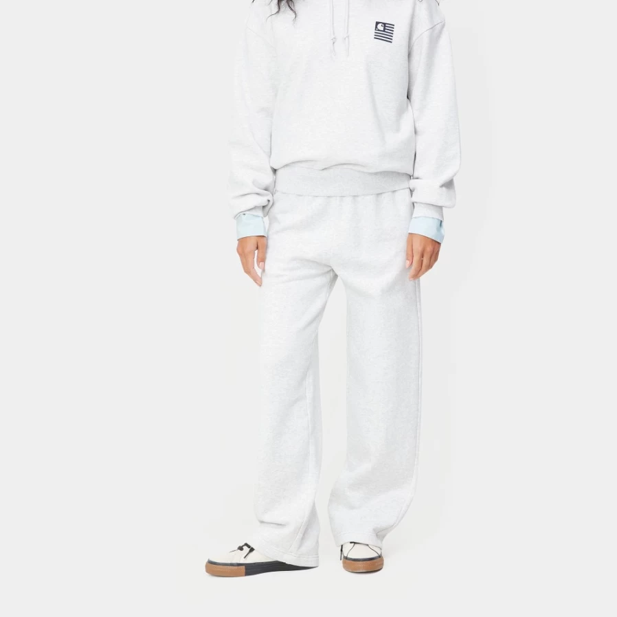 Carhartt WIP Women's Casey Sweatpant in Ash Heather/Silver