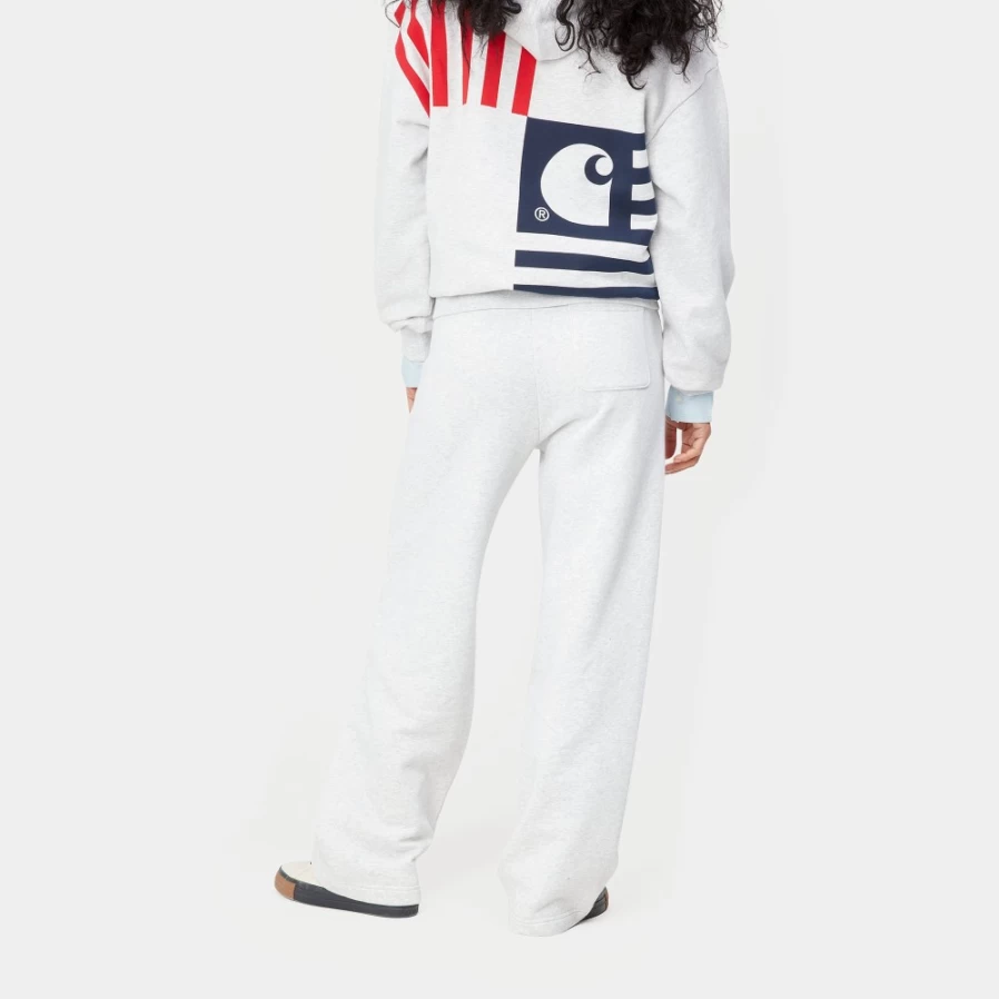 Carhartt WIP Women's Casey Sweatpant in Ash Heather/Silver