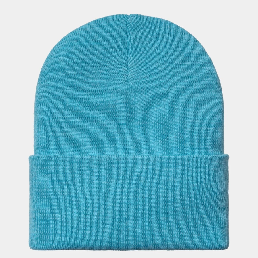 Carhartt WIP Un Amor Beanie in Awake NY Blue & White - Premium Knit Hat