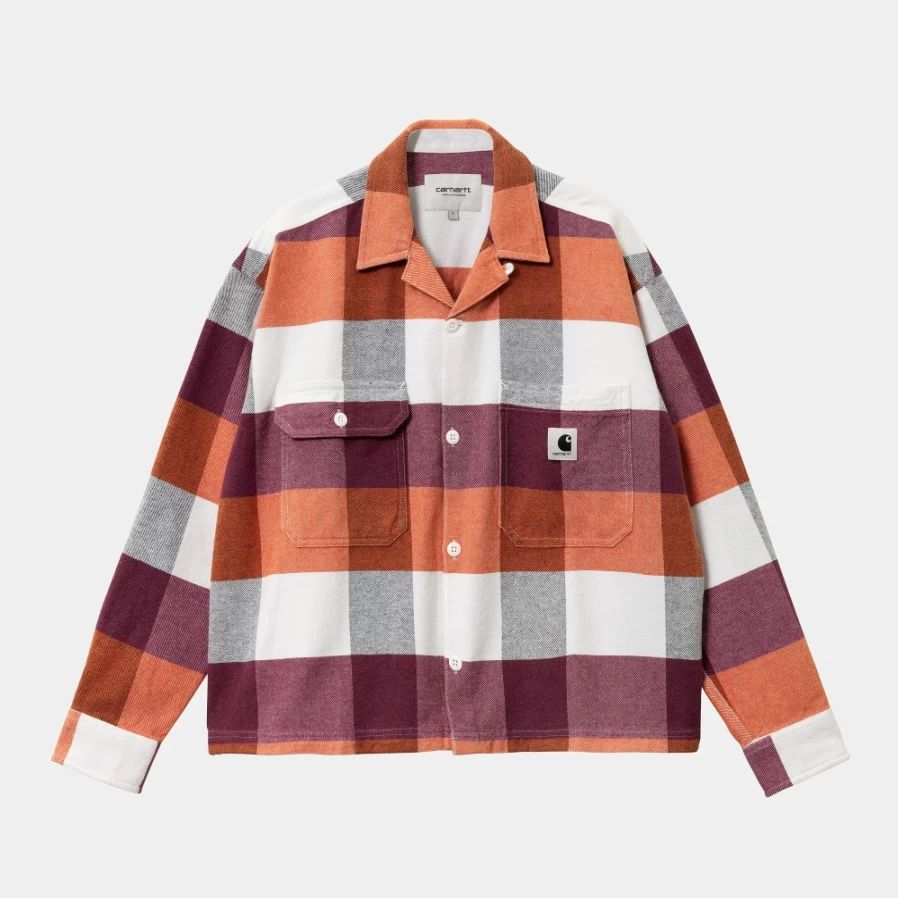 Carhartt WIP Women's Long Sleeve Lyman Check Shirt - W' L/S Lyman Shirt
