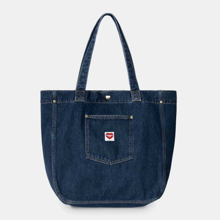 Carhartt WIP Nash Tote Bag in Blue - Durable Canvas Carryall for Everyday Use