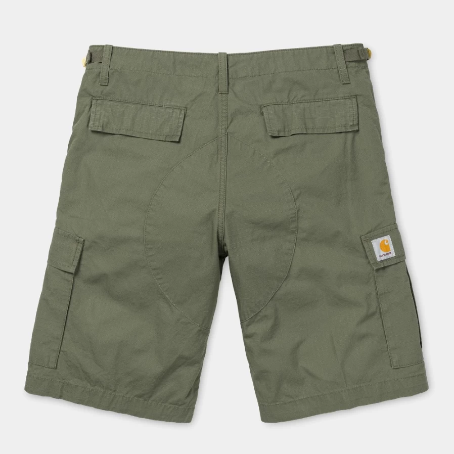 Carhartt WIP Men's Aviation Shorts in Dollar Green - Durable Workwear Style