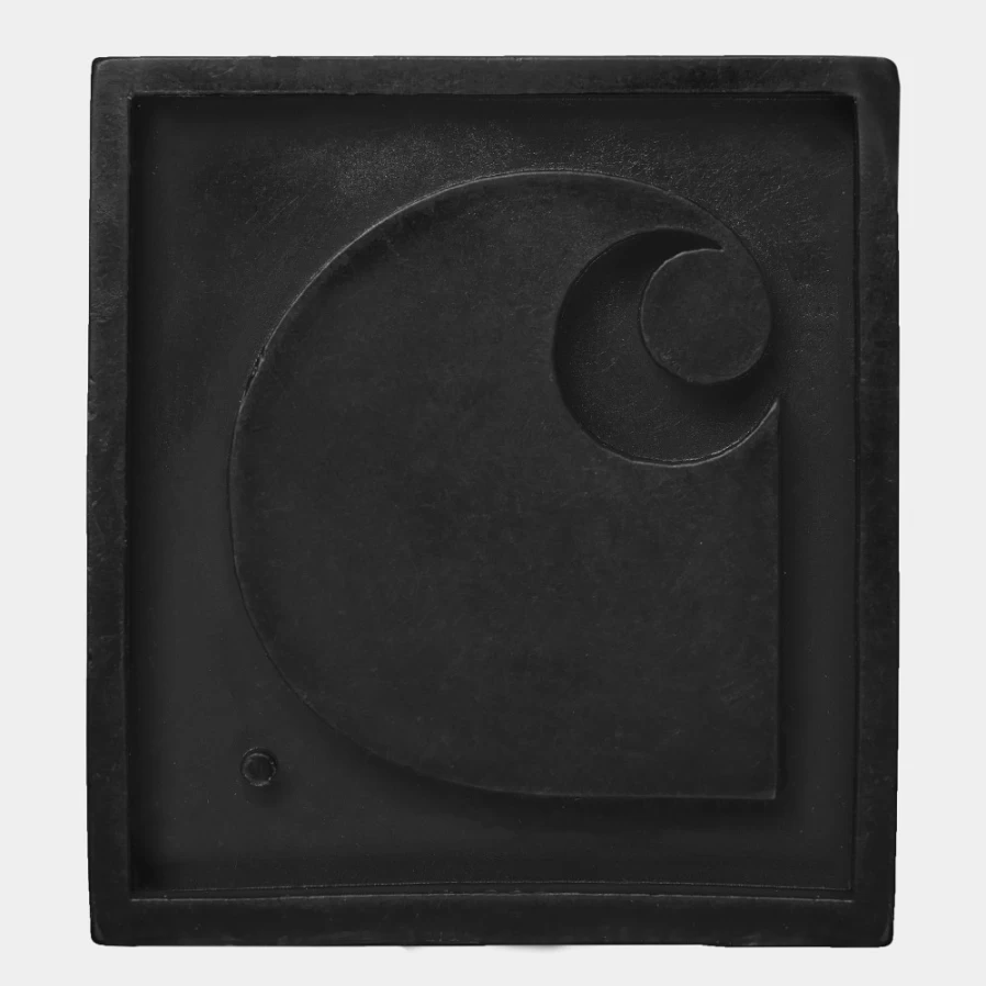 Carhartt WIP Black Skateboard Wax for Enhanced Grip and Performance