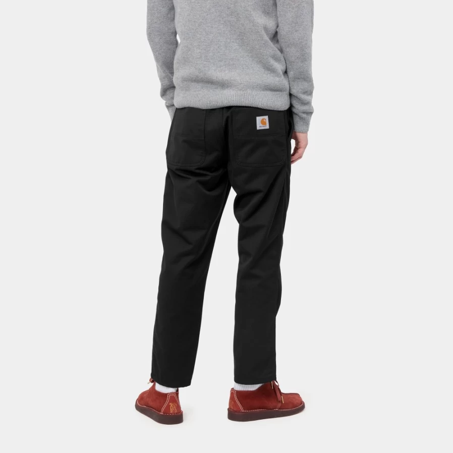 Carhartt WIP Abbott Pant for Men in Black - Durable Workwear Trousers