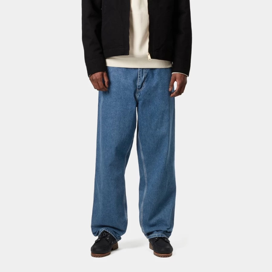 Carhartt WIP Men's Blue Simple Pant - Classic Comfort Fit Casual Trousers