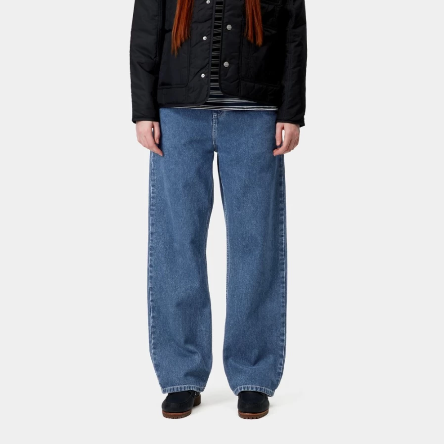 Carhartt WIP Women's Simple Pant in Blue - Comfortable & Stylish Casual Trousers