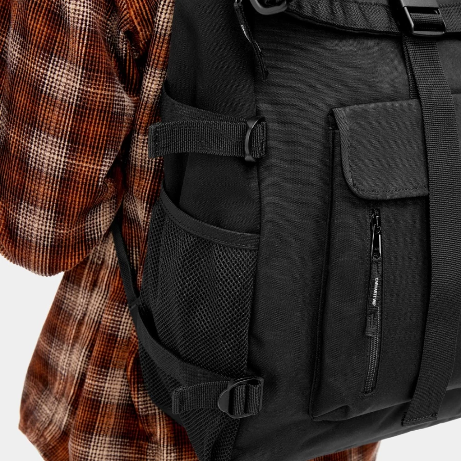 Carhartt WIP Philis Backpack - Durable Black Daypack for Work & Travel
