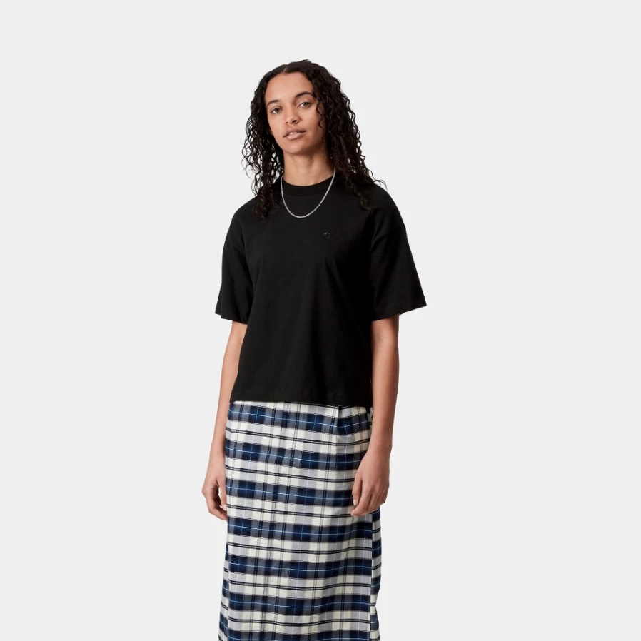Carhartt WIP Women's Black Chester Short Sleeve T-Shirt
