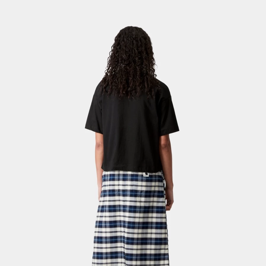 Carhartt WIP Women's Black Chester Short Sleeve T-Shirt