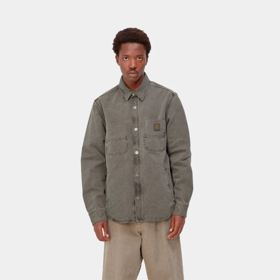 Carhartt WIP Glenn Shirt Jacket for Men in Black - Classic Casual Wear