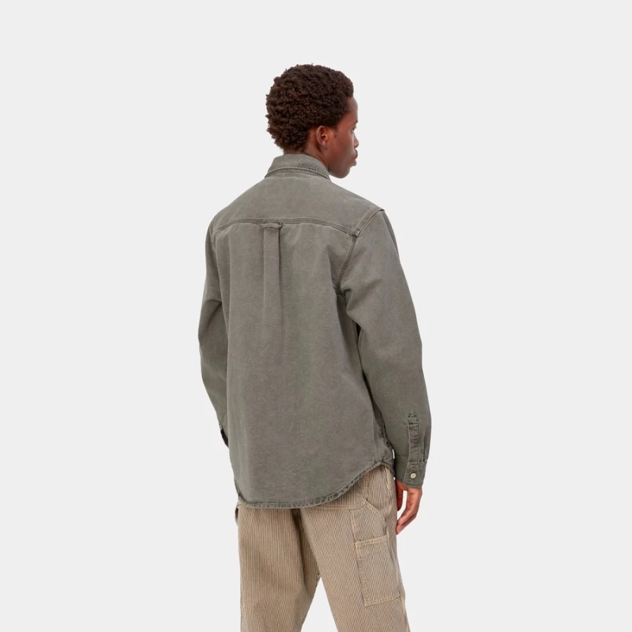 Carhartt WIP Glenn Shirt Jacket for Men in Black - Classic Casual Wear