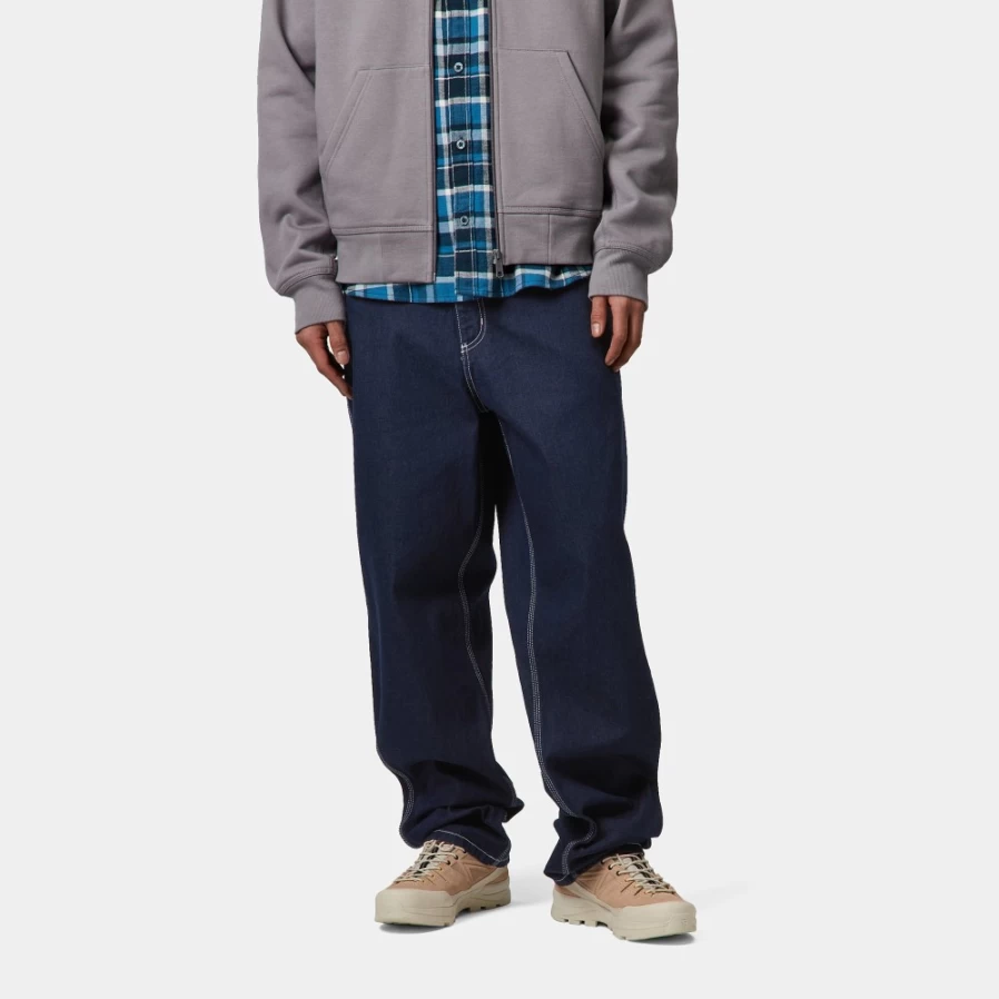 Carhartt WIP Men's Simple Pant in Blue - Classic Casual Trousers