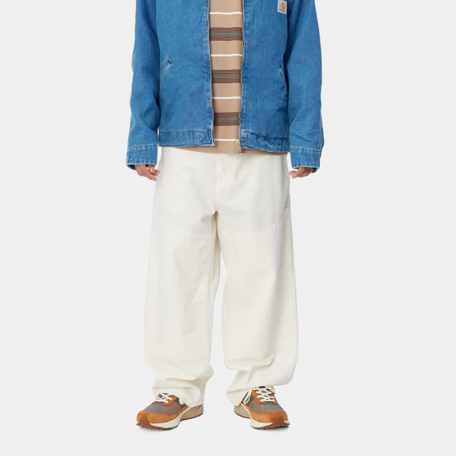 Carhartt WIP Men's Wax Wide Panel Pant - Durable Workwear Trousers