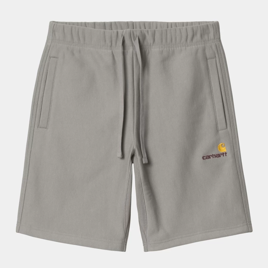 Carhartt WIP Men's American Script Sweat Shorts in Marengo