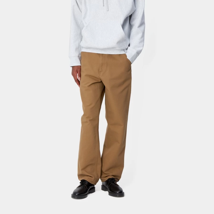 Carhartt WIP Men's Simple Pant in Hamilton Brown - Classic Casual Trousers