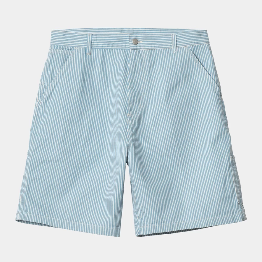 Carhartt WIP Terrell SK Short Men's Bleach Wax Washed Workwear Cargo Shorts