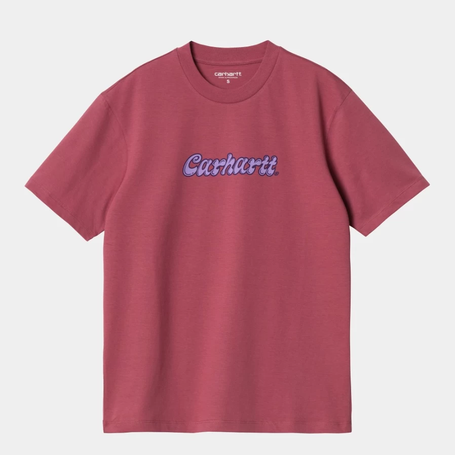 Carhartt WIP Women's Punch Short Sleeve Liquid Script T-Shirt