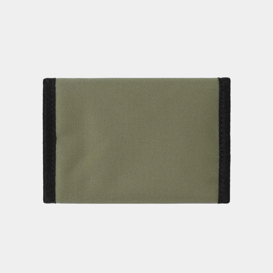 Carhartt WIP Alec Wallet in Dollar Green - Durable Men's Bifold Wallet