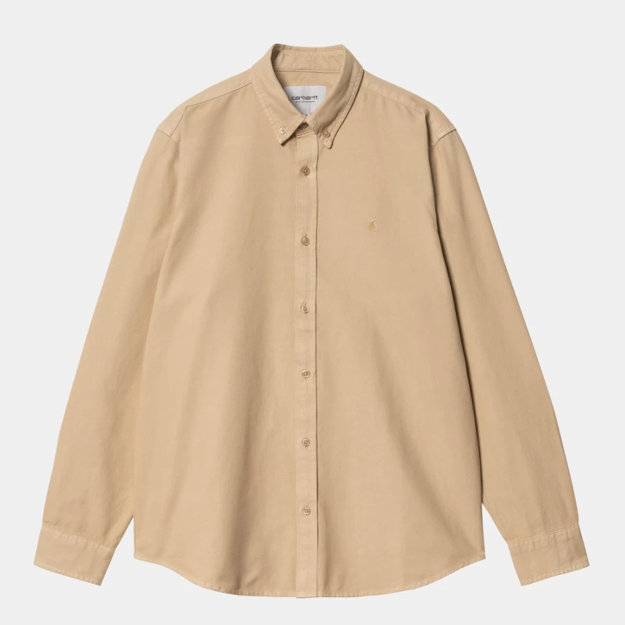 Carhartt WIP Men's Long Sleeve Bolton Shirt in Dusty H Brown