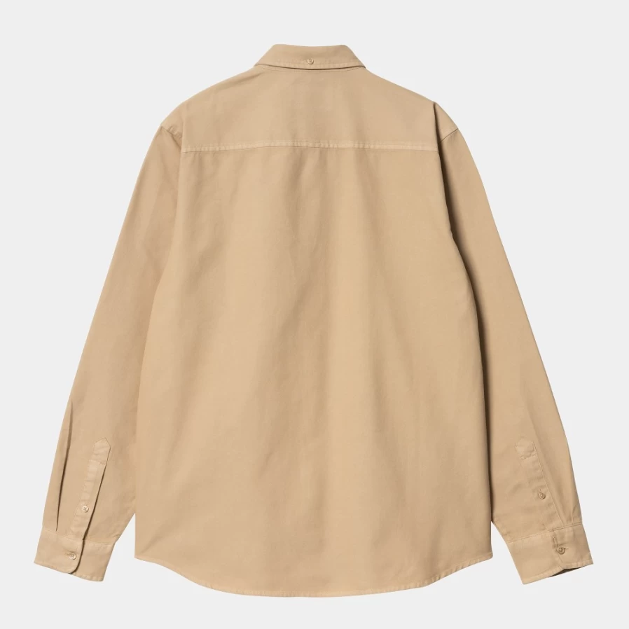 Carhartt WIP Men's Long Sleeve Bolton Shirt in Dusty H Brown