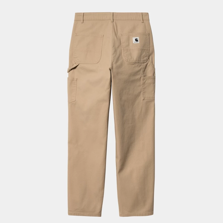 Carhartt WIP Women's Pierce Straight Leg Pant in Dusty H Brown