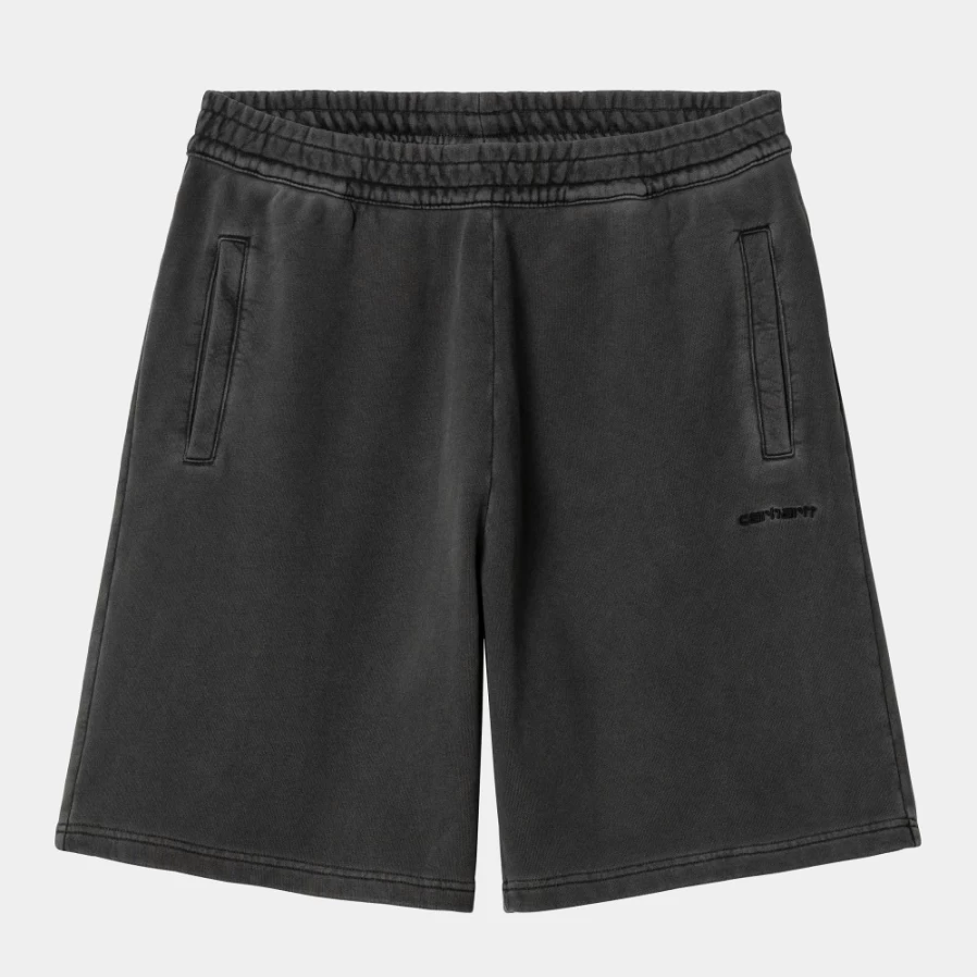 Carhartt WIP Men's Black Duster Sweat Shorts - Casual Comfort Fit