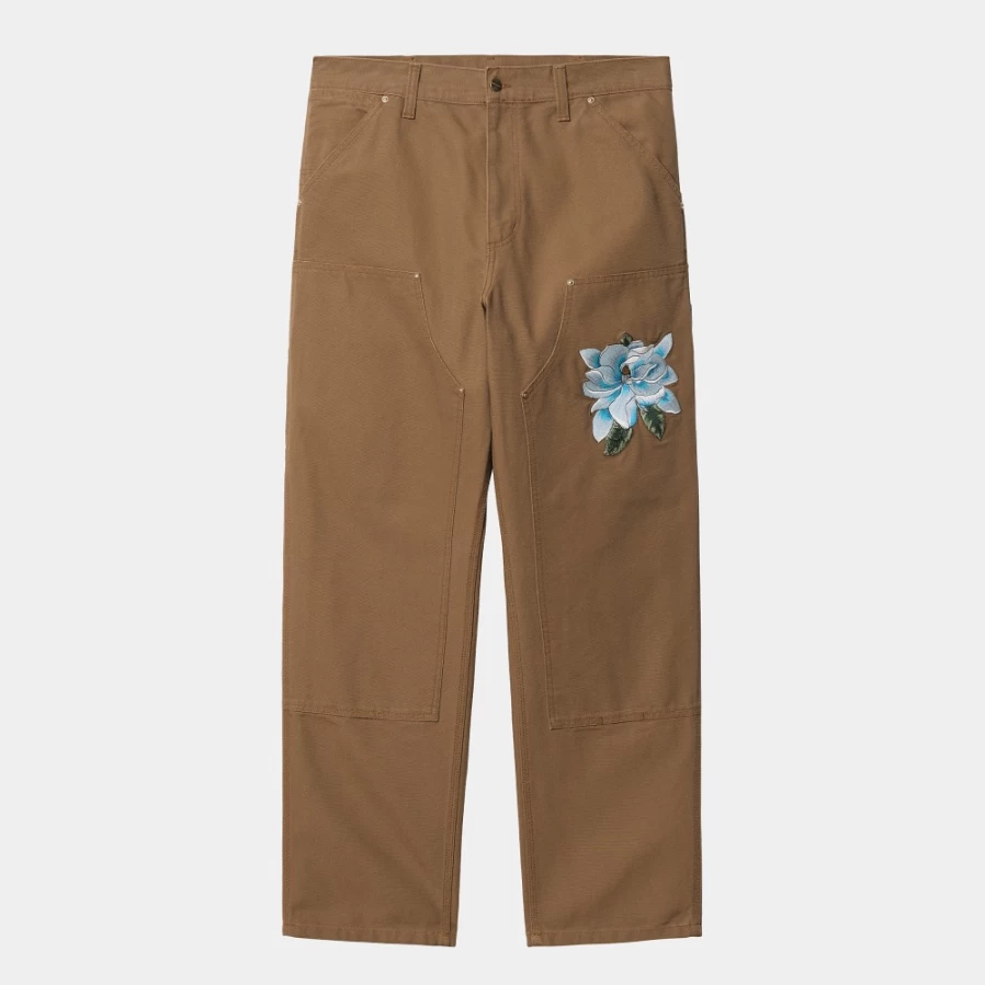 Carhartt WIP Men's Double Knee Pant in Hamilton Brown - Awake NY Collaboration