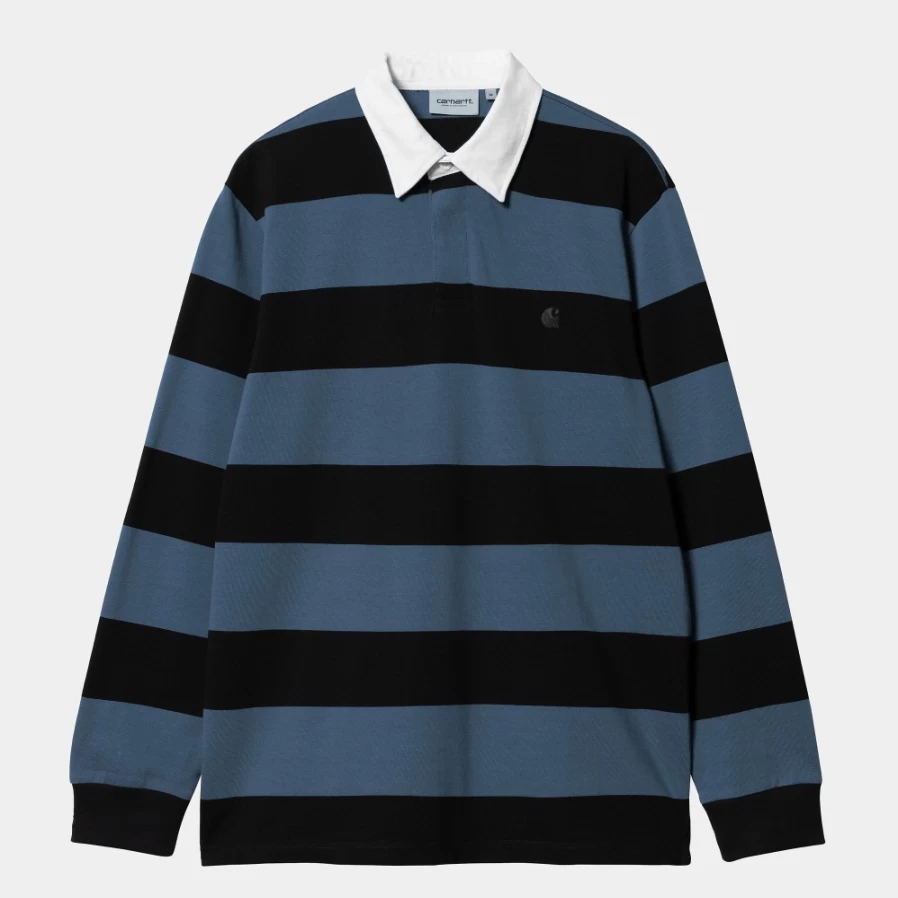 Carhartt WIP Men's Jagger Stripe Long Sleeve Rugby Shirt