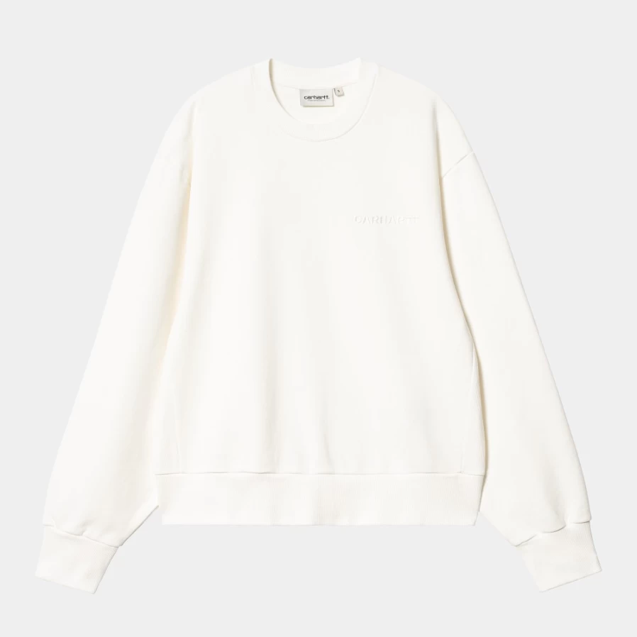 Carhartt WIP Women's Akron Sweat Jacket in Wax