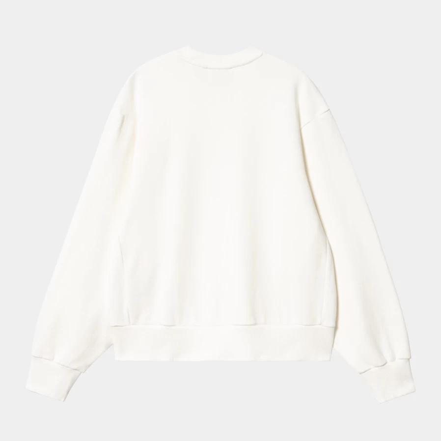 Carhartt WIP Women's Akron Sweat Jacket in Wax