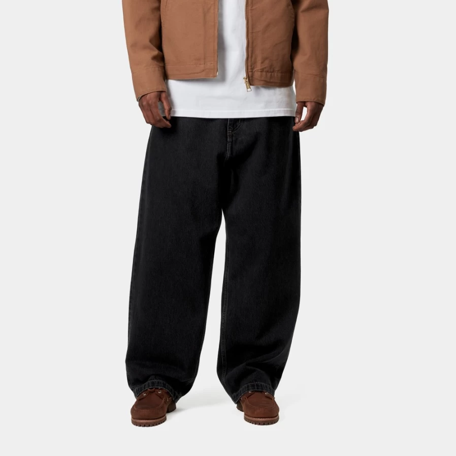 Carhartt WIP Brandon Pant for Men in Black - Durable Workwear & Casual Style