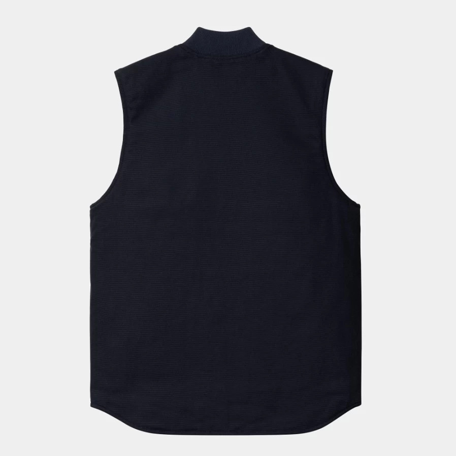 Carhartt WIP Men's Blue Work Vest - Durable Utility Vest for Men