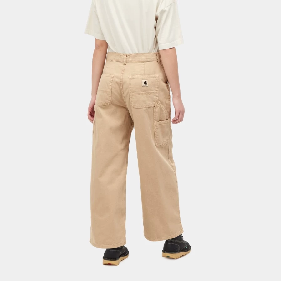 Carhartt WIP Women's Jens Cropped Pants in Dusty H Brown