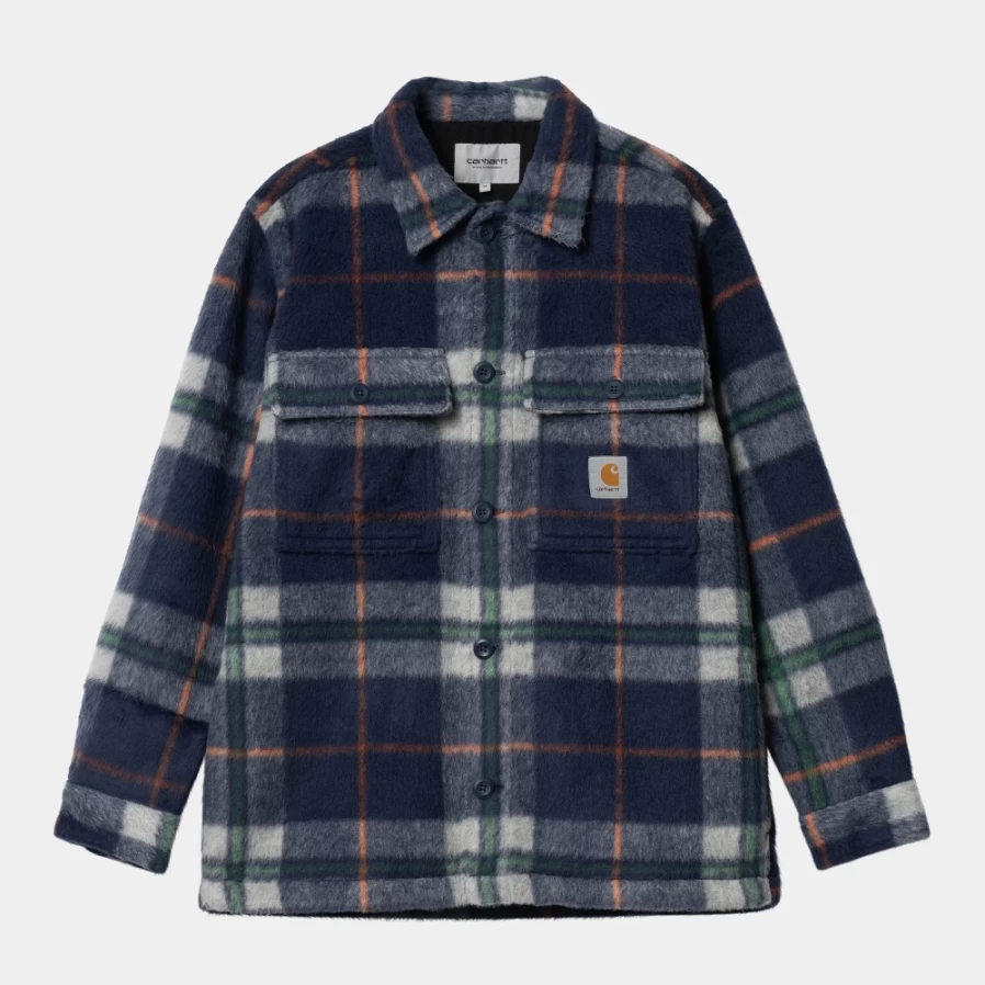 Carhartt WIP Manning Check Shirt Jac for Men - Classic Plaid Workwear Style