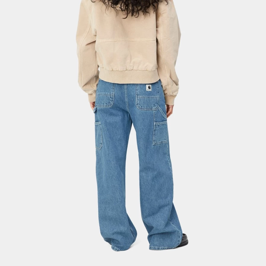 Carhartt WIP Women's Jens Pant in Blue - Stylish Denim for Women