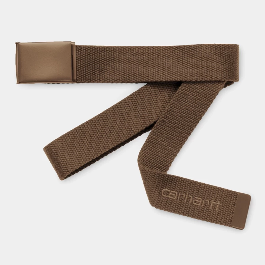 Carhartt WIP Script Belt in Tamarind - Stylish Tonal Webbing Belt for Men
