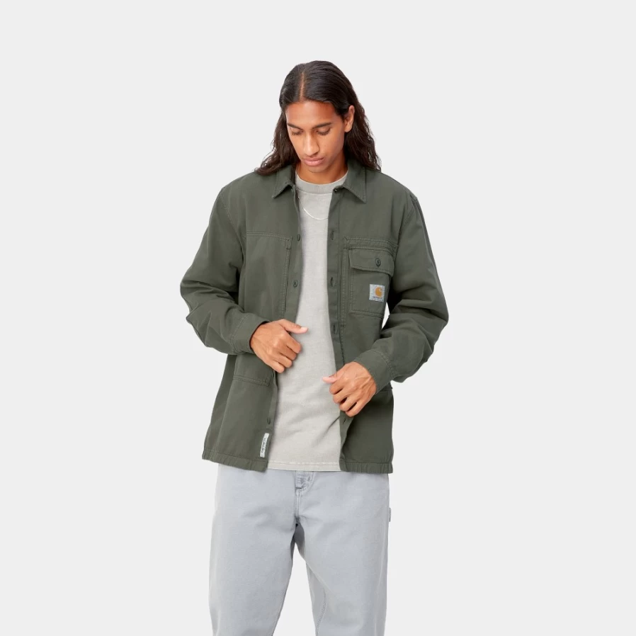 Carhartt WIP Men's Boxwood Long Sleeve Charter Shirt