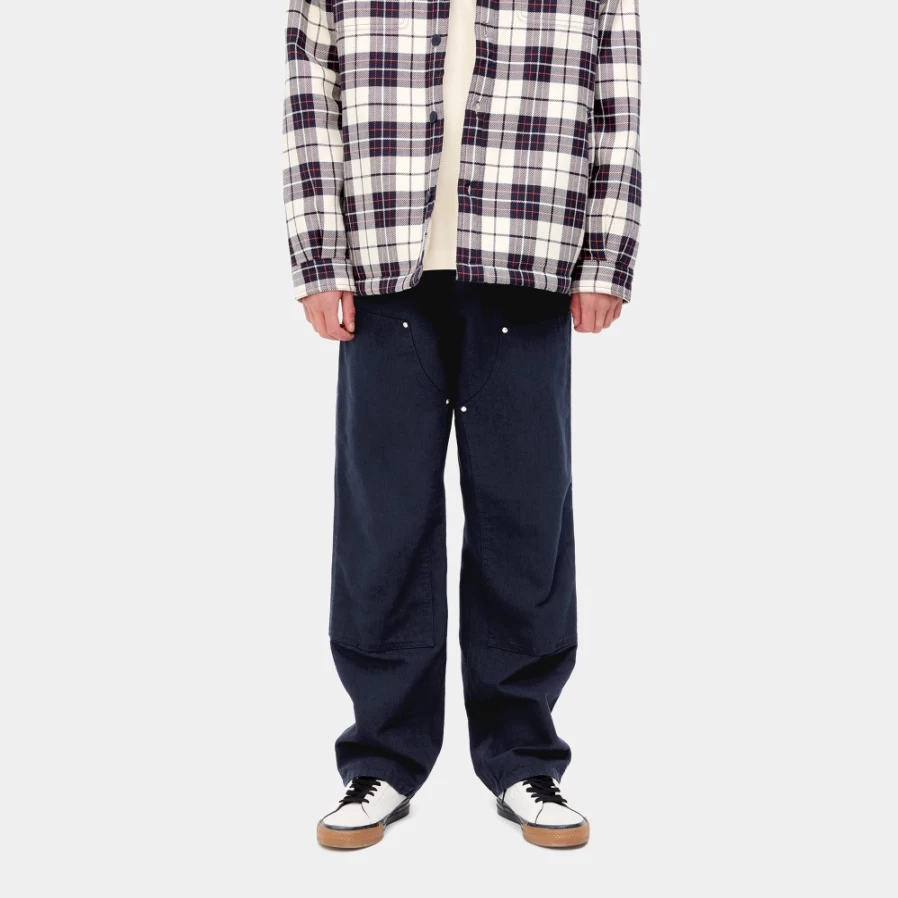 Carhartt WIP Men's Dark Navy Double Knee Work Pants
