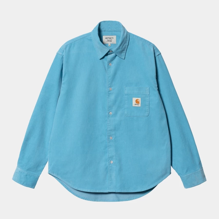 Carhartt WIP Men's Awake NY Blue Shirt