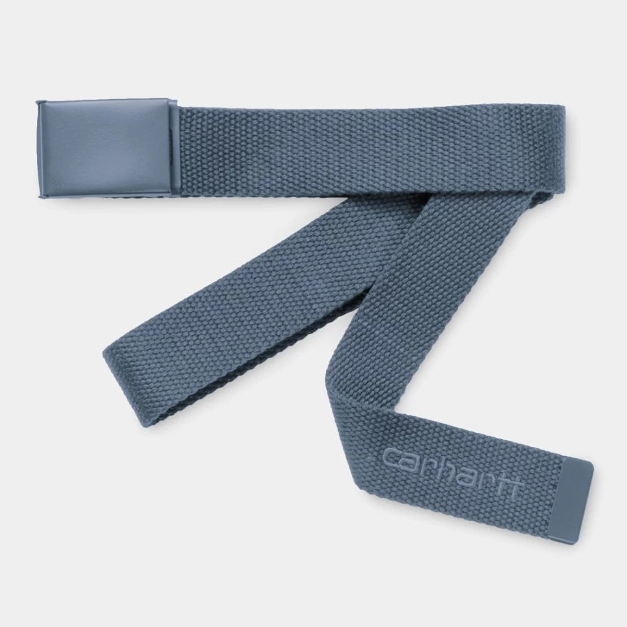 Carhartt WIP Script Belt in Ore Color - Stylish Tonal Webbing Belt for Men