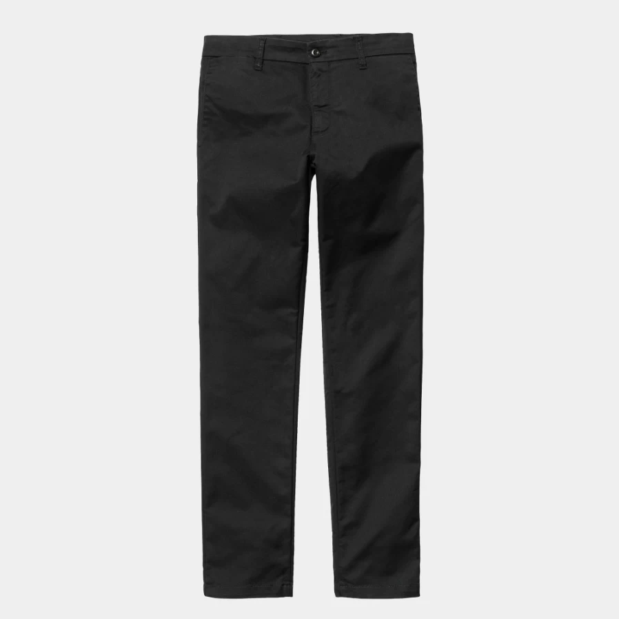 Carhartt WIP Sid Pant for Men - Black Workwear Trousers