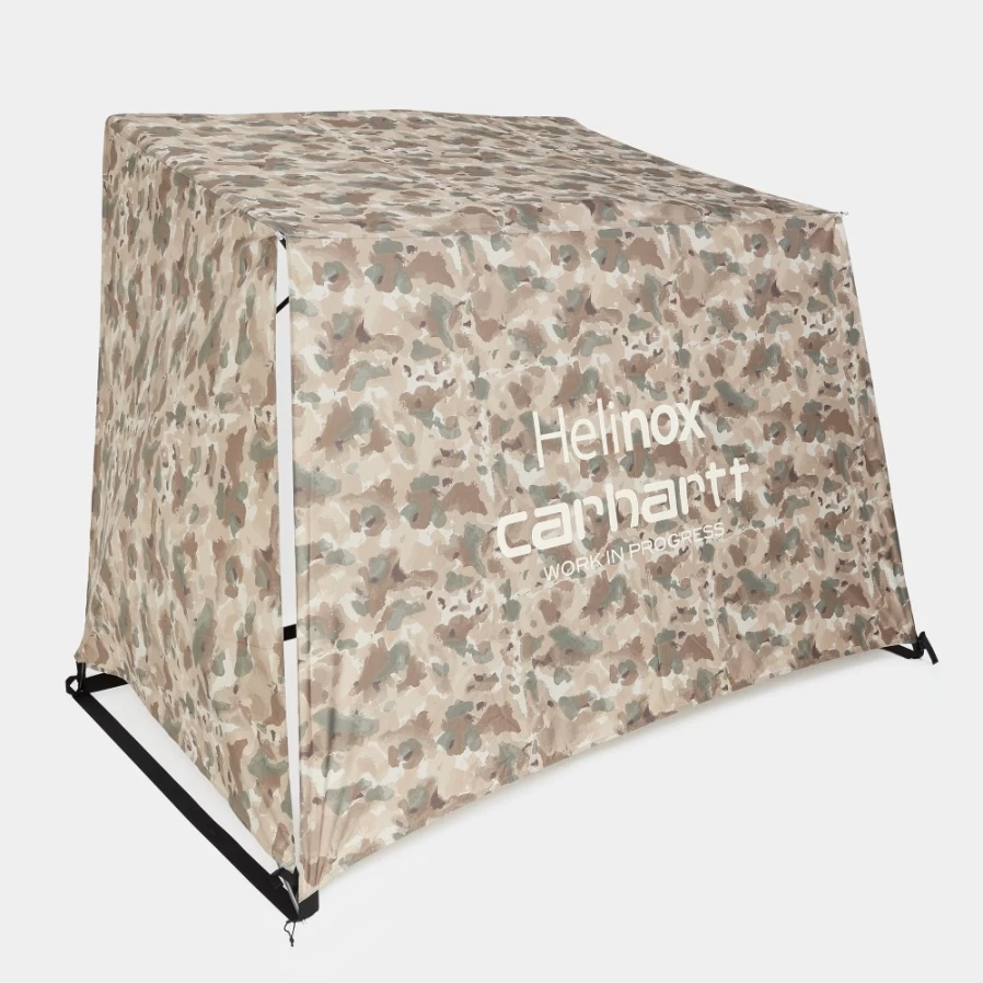 Carhartt WIP Helinox Royal Box Shade in Camo Tide - Portable Camping Chair