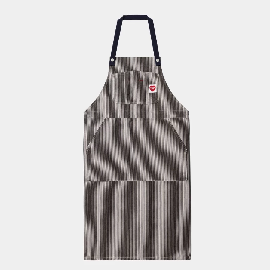 Carhartt WIP Terrell Waxed Canvas Apron - Dark Navy Workwear for Professionals