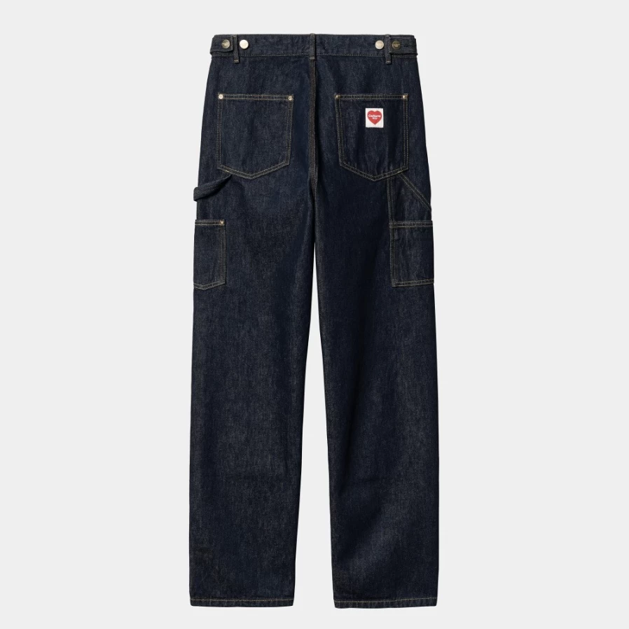 Carhartt WIP Women's Nash Dark Blue Work Pants