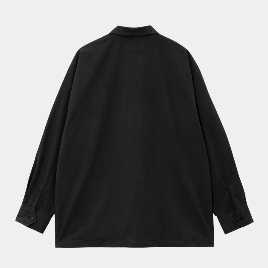 Carhartt WIP Tristan Shirt Jacket for Men in Black - Casual Outerwear Coat