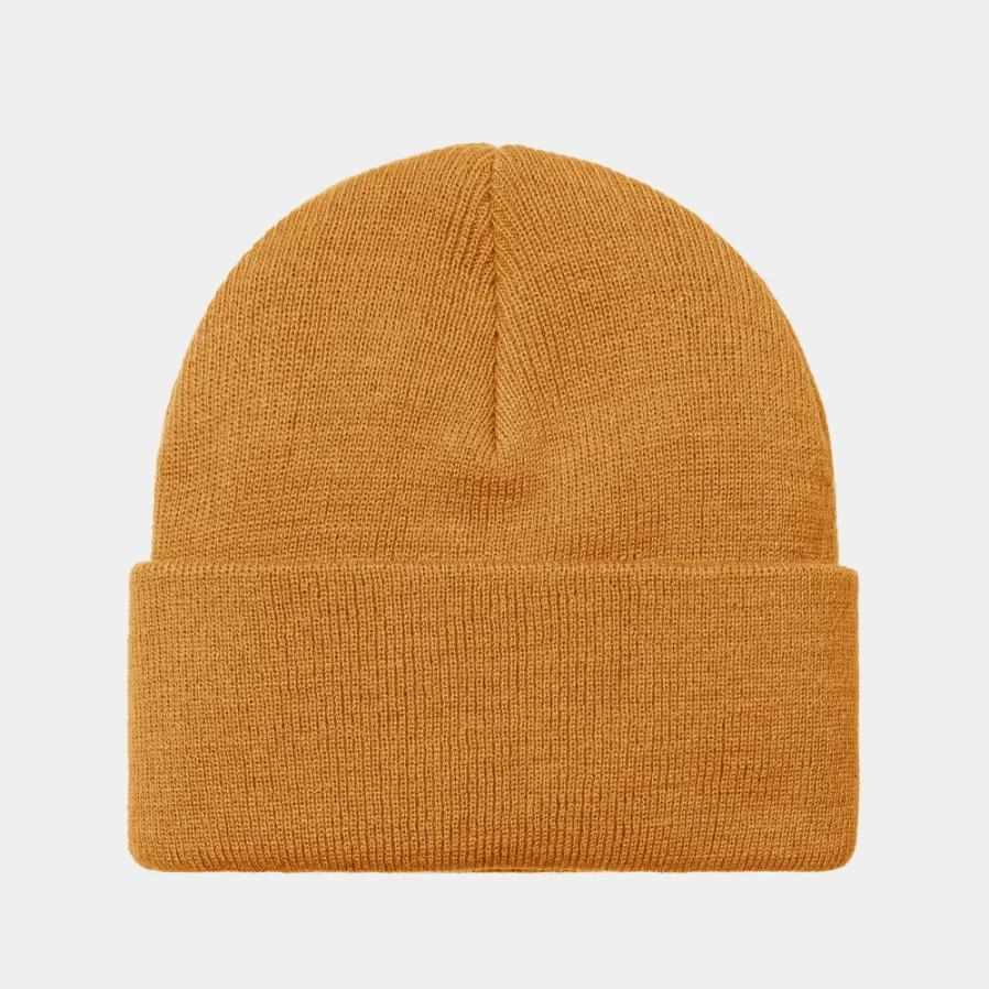 Carhartt WIP Chase Beanie - Buckthorn & Gold Winter Hat for Men & Women